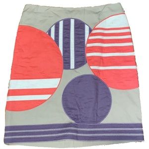 ✨Host Pick✨ VTG Boden geometric mini skirt